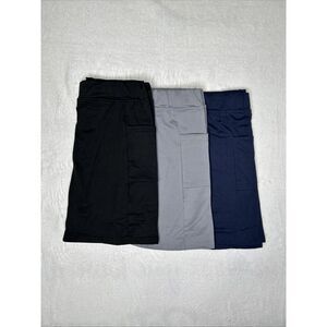 Pack Of 3 Athletic Skort Fits Women’s Medium Tennis Golf Skirt Gray Black Blue